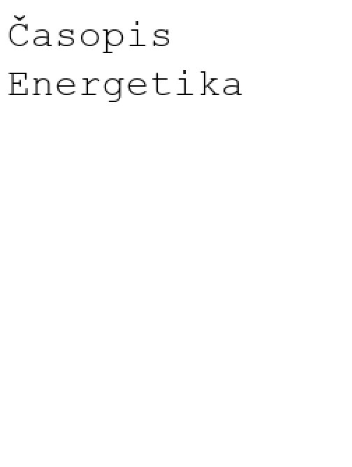 Časopis Energetika